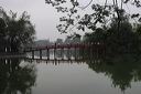 Le pont du  du lac Hoan Kiem